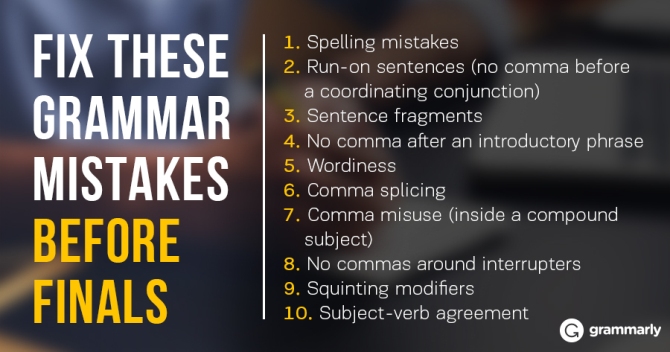 10 Common Grammar Mistakes That Will Ruin Your Writing