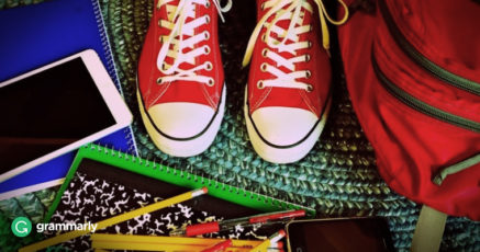 Did your writing skip a grade?