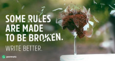 5 Writing Rules that Should Be Ignored