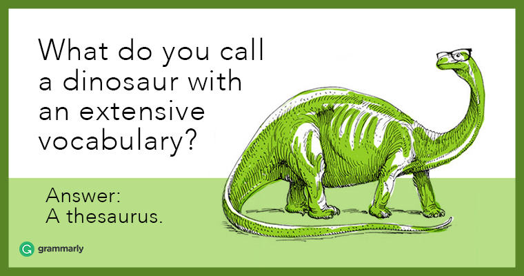 thesaurus dinosaur