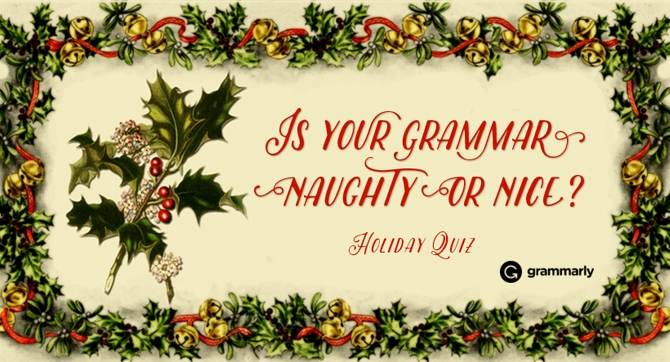 Naughty or Nice Grammar Quiz