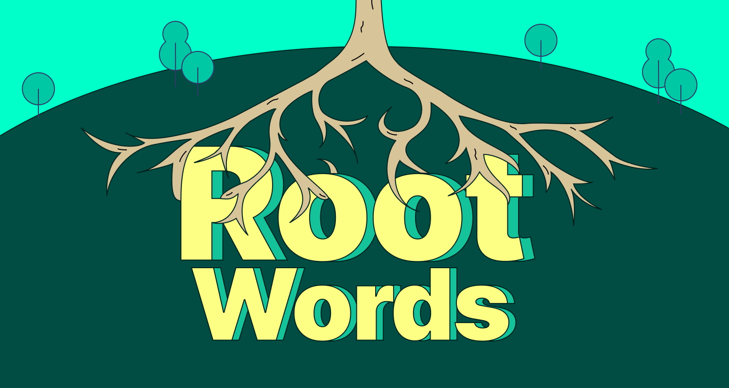 speech root word definition