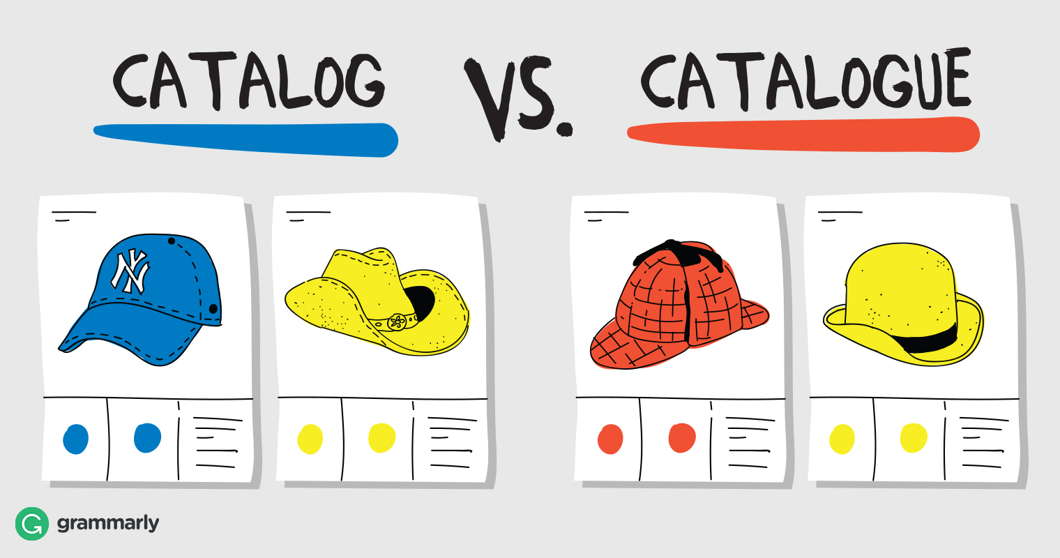 Catalog Or Catalogue Which Should You Use Grammarly