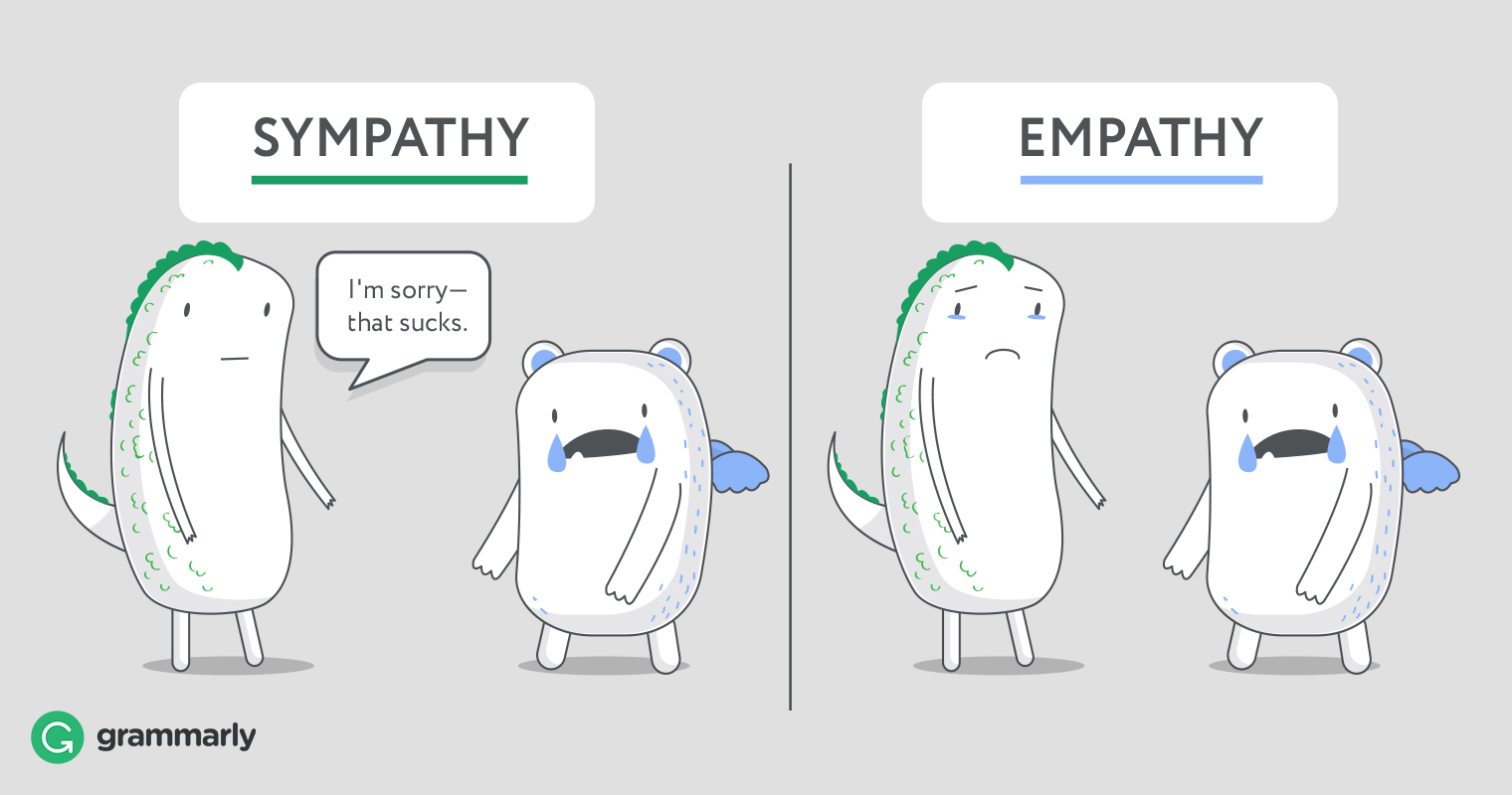 sympathy empathy 이미지 검색결과