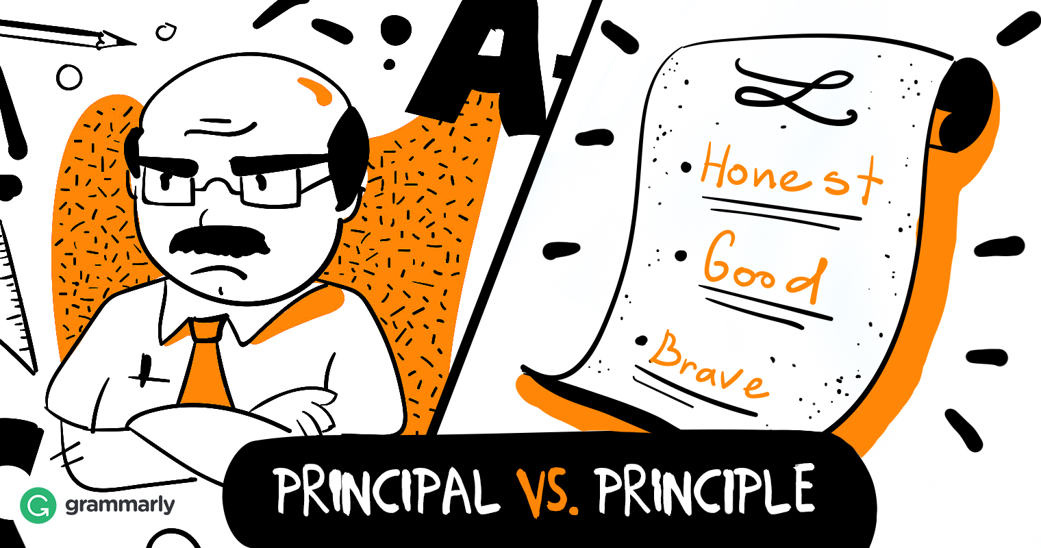 spelling principal vs principle money