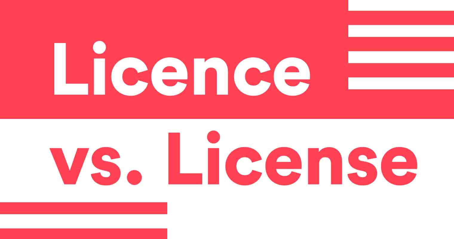 Licence Vs License Grammarly