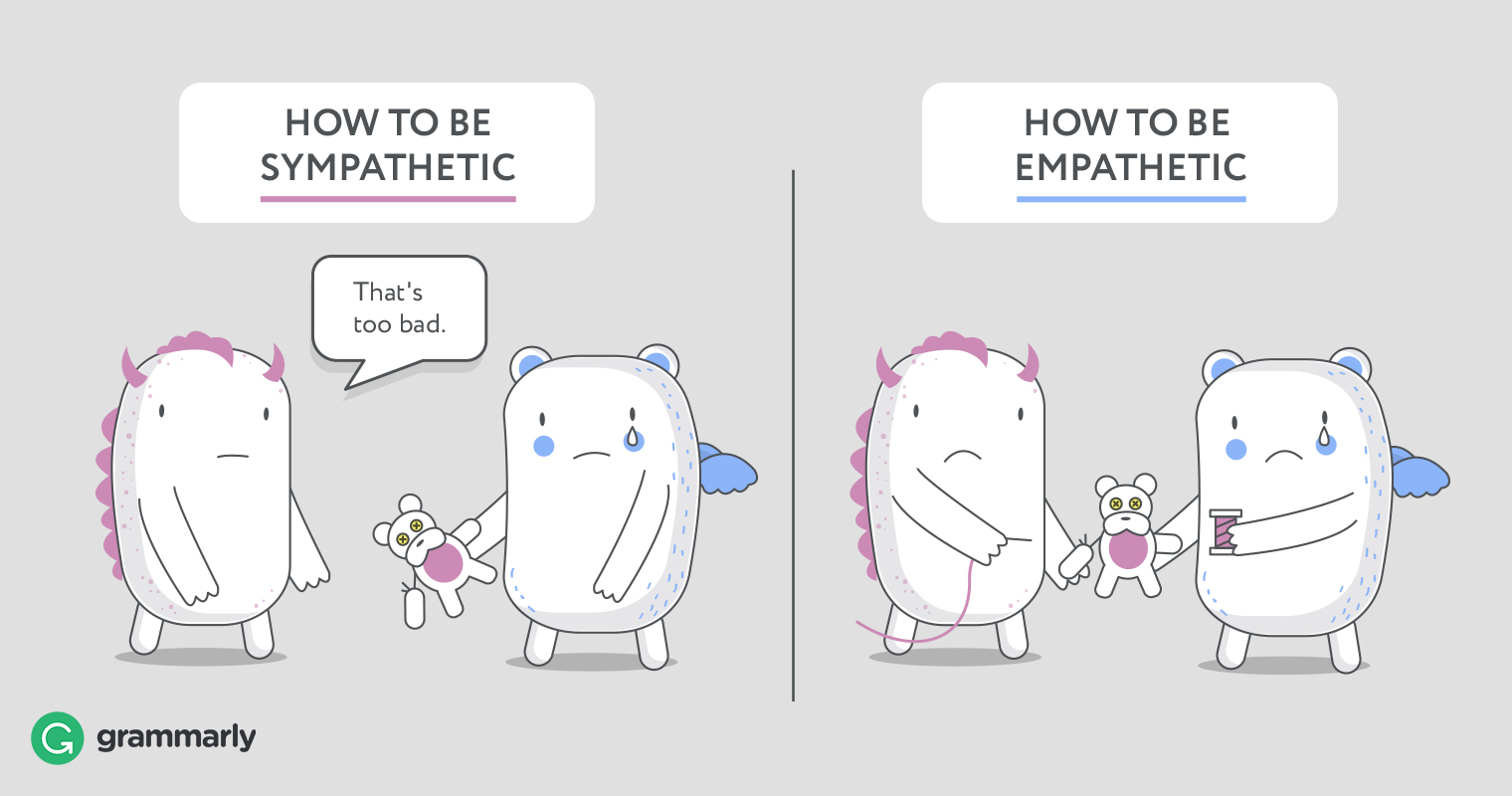 Empathetic-vs-sympathetic-examples