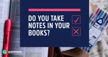Do You Take Notes In Your Books?