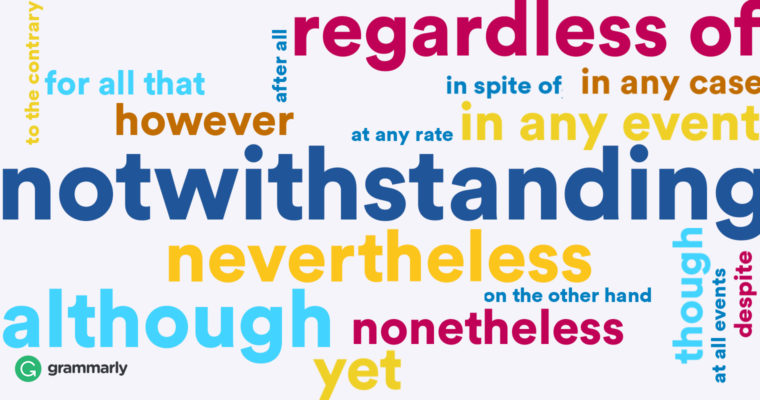 Notwithstanding Definition | Grammarly Blog