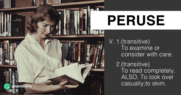 Peruse Definition GIF