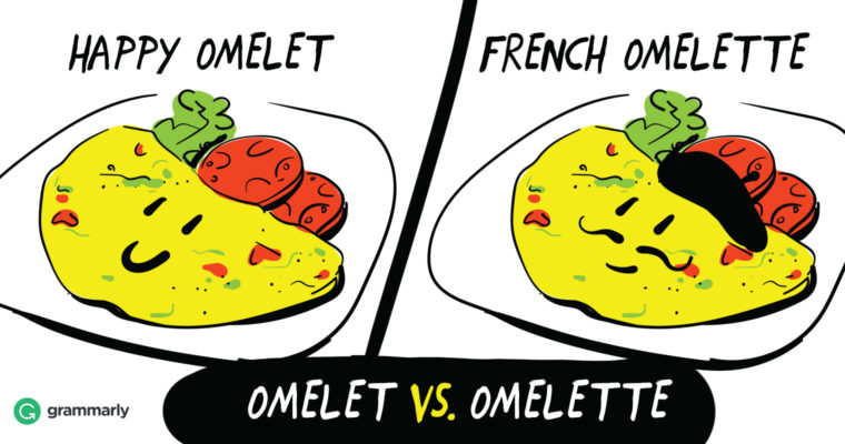 Omelet vs. Omelette image