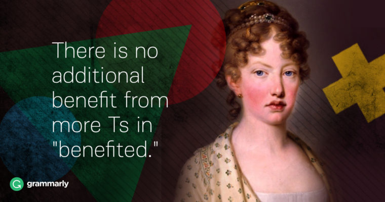 Benefited or Benefitted image