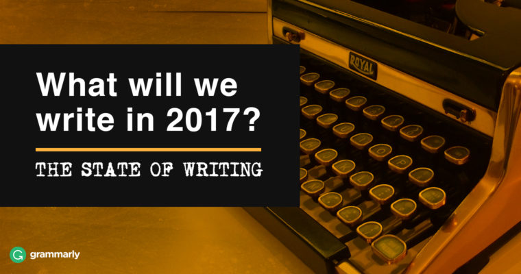 English writing trends in 2017