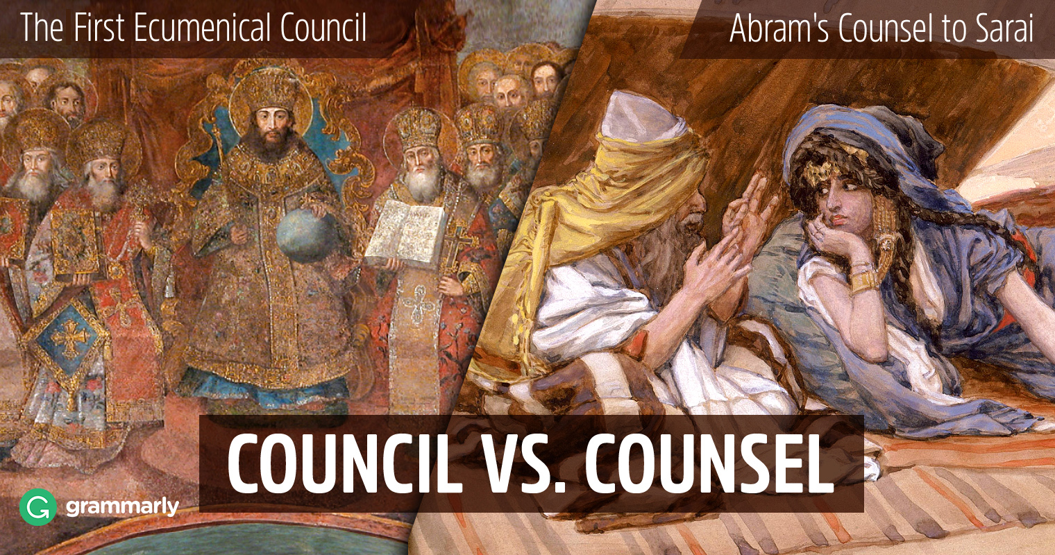 Council vs. Counsel —What's the Difference? | Grammarly