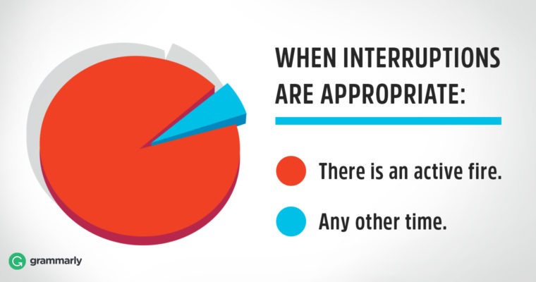 Strategies to Deal With Chronic Interrupters image