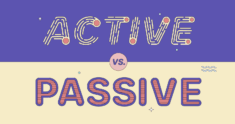 Active vs. Passive Voice