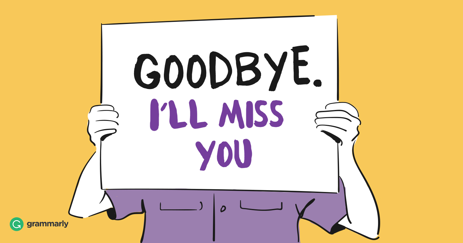 How to Send the Perfect Goodbye Email to Coworkers  Grammarly