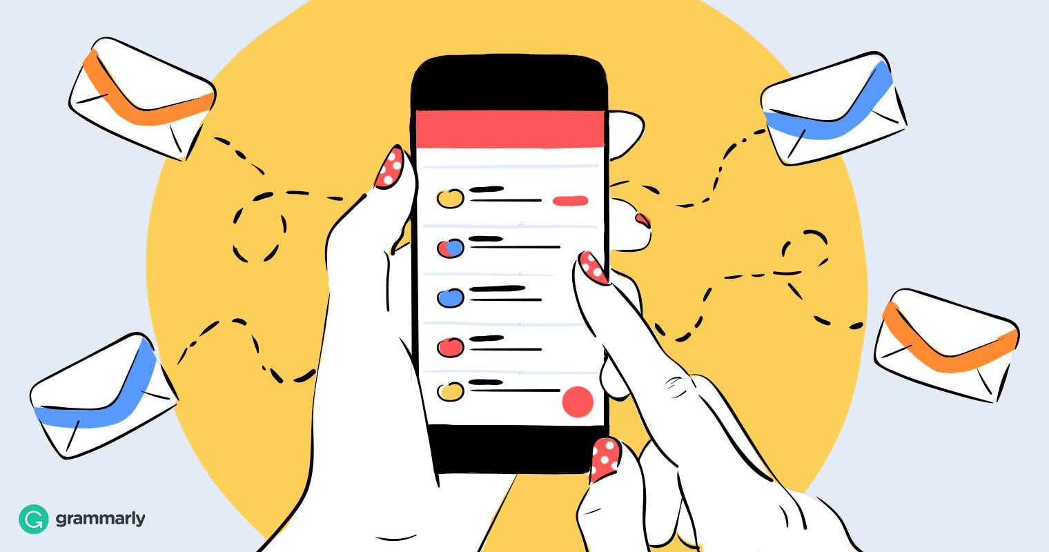 5 Helpful Tips on How to Write Emails From Your Phone | Grammarly