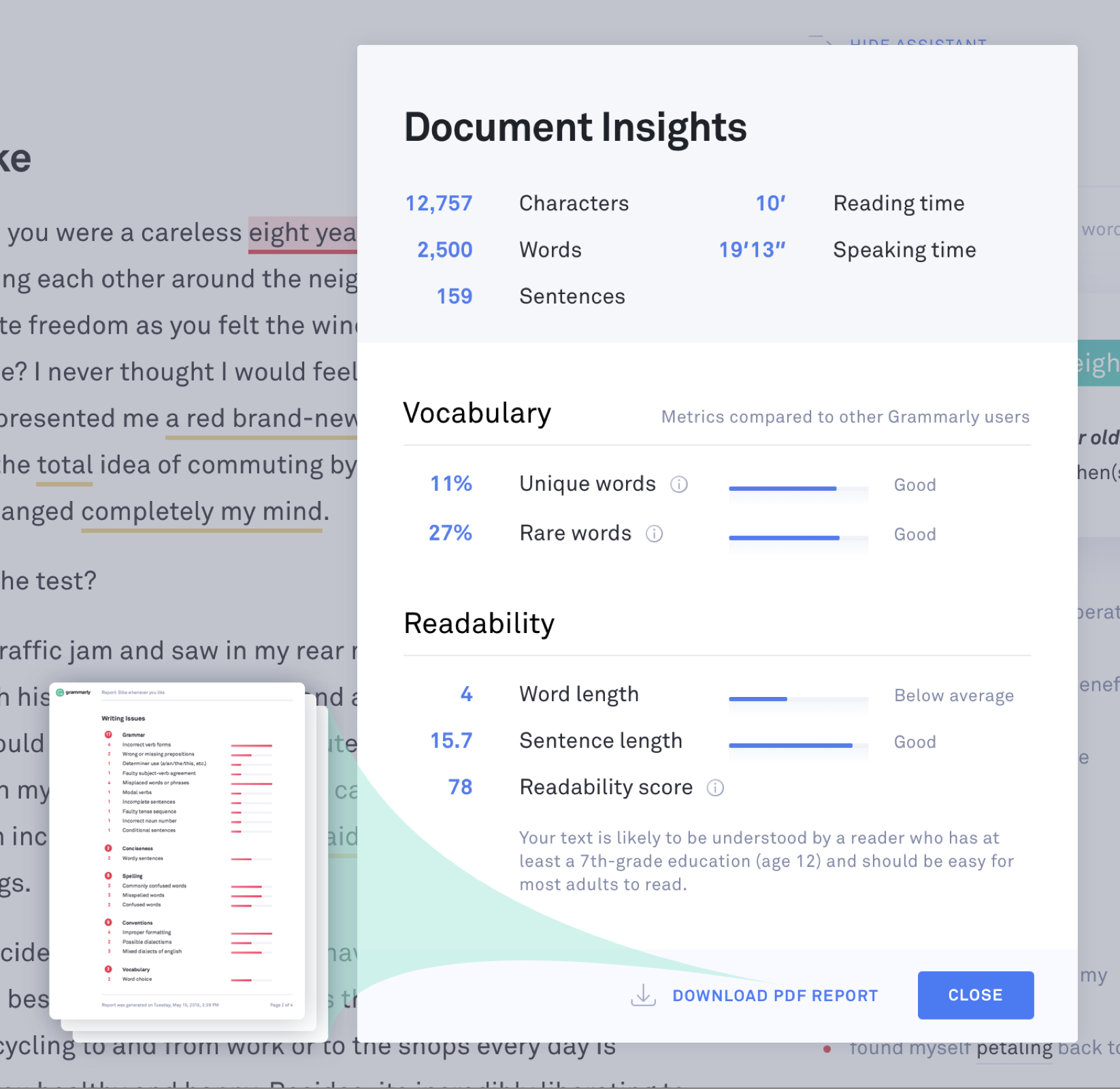 grammarly online editor free