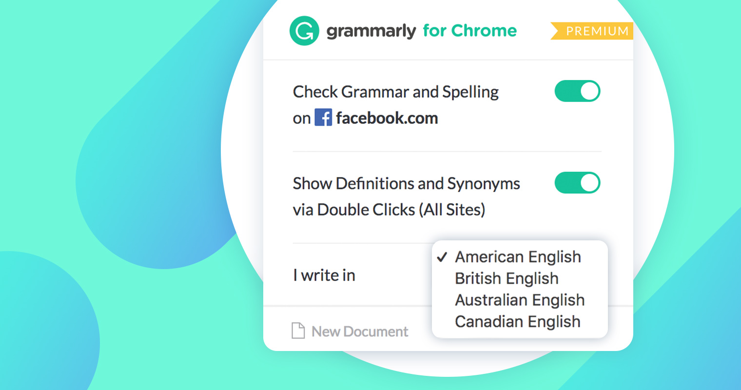 Grammarly Spotlight: How to Select Your English Dialect