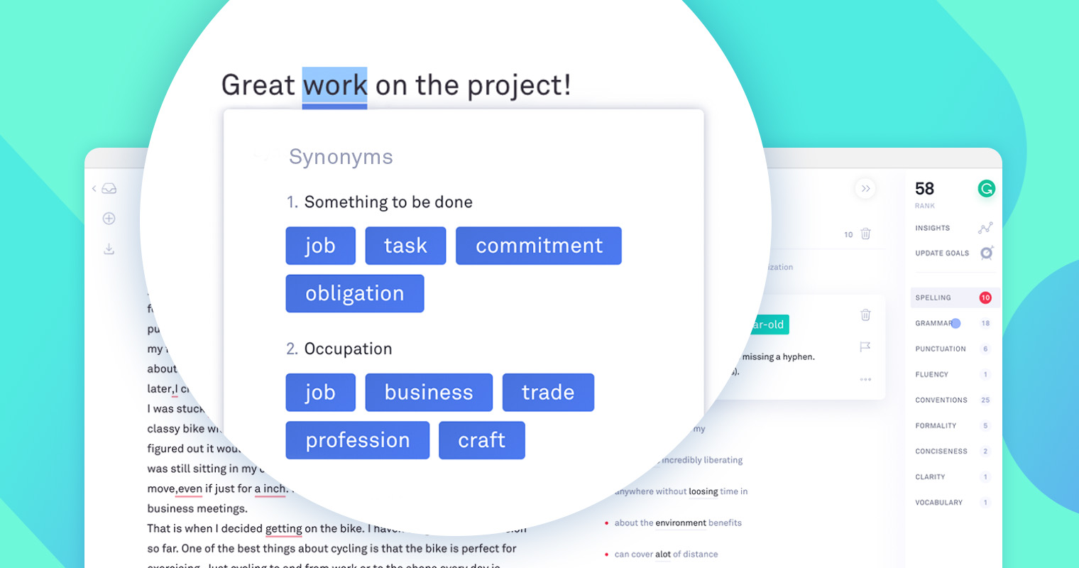 Overused Words Grammarly Can Help You Diversify In Your Writing