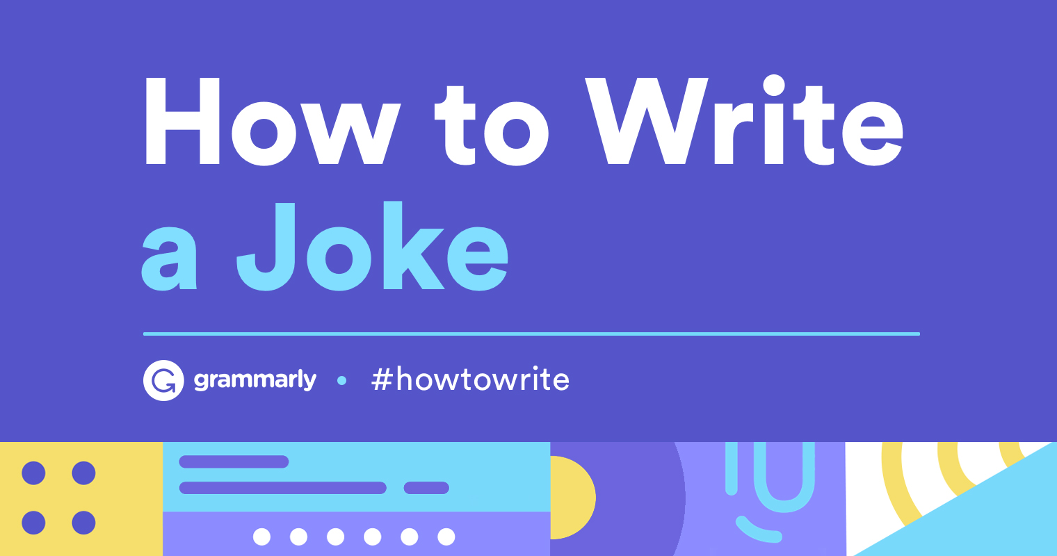 Write joke