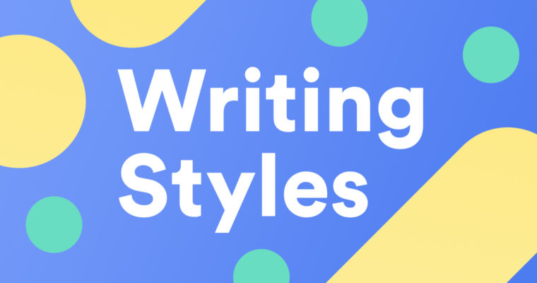 4 Essential Types of Writing Styles