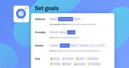How To Set Goals in the Grammarly Editor, and Why You Should | Grammarly Spotlight