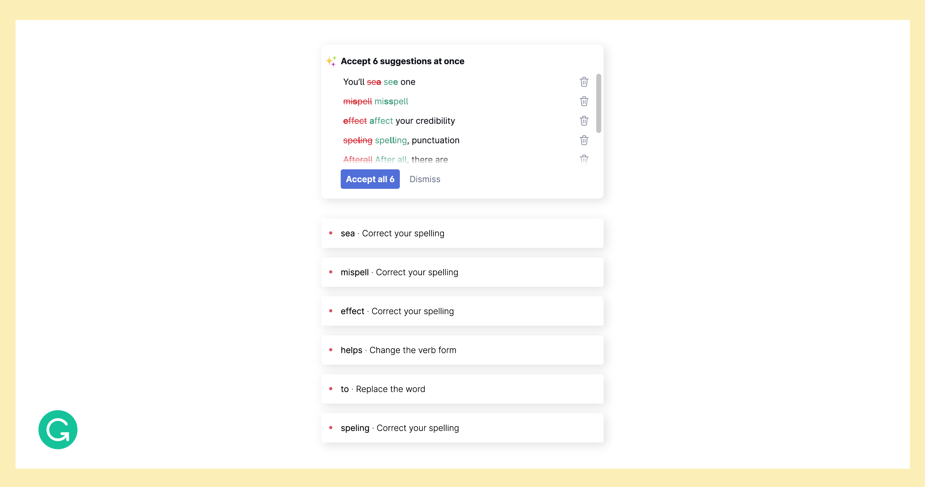 Accepting Multiple Suggestions At Once For Grammarly Premium Users ...
