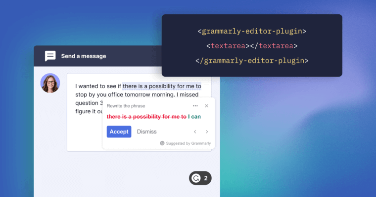 Grammarly for Developers Announcement