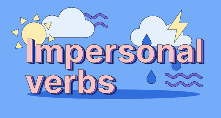 Impersonal verbs