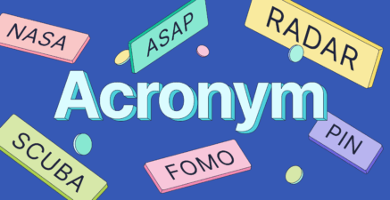 What Is an Acronym? Definition and Examples