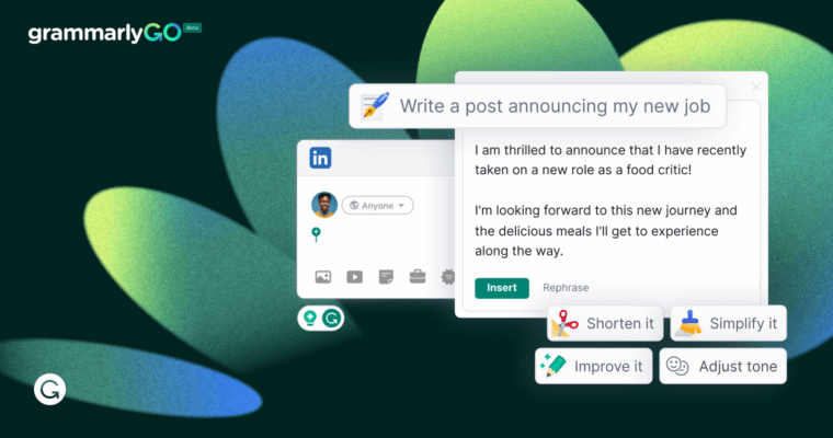 Personalized Generative AI With GrammarlyGO | Grammarly