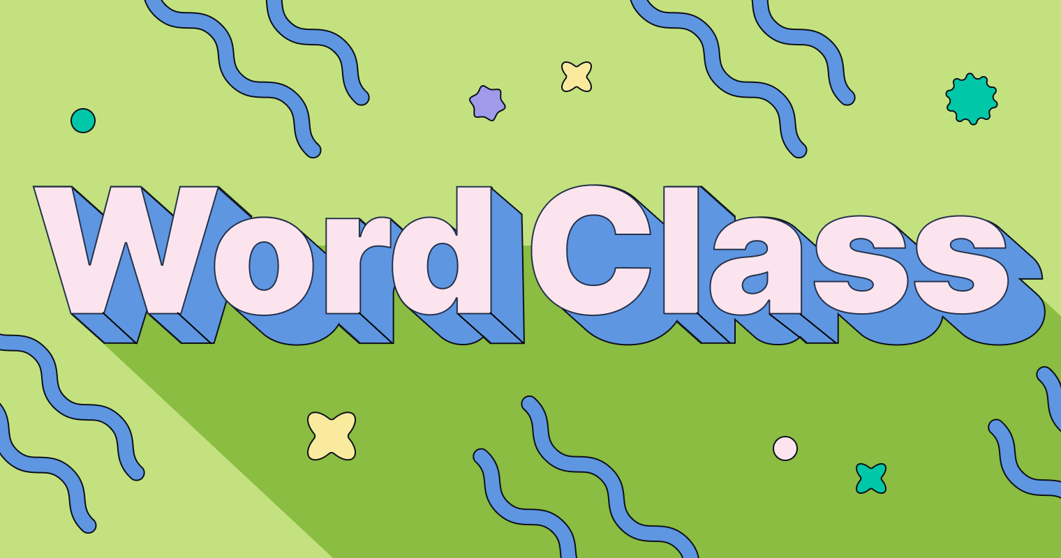 the word swim in huge letters