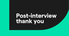 How to Write a Post-Interview Thank-You Email